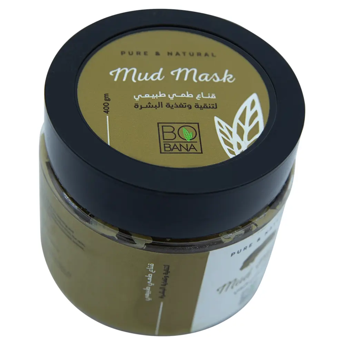 Bobana Pure & Natural Mud Mask for Skin Brightening & Nourishing (400 gm) - 2