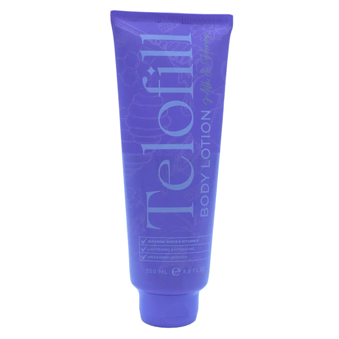 Telofill Body Lotion Milk & Honey - Lightening & Hydrating (250 ml)
