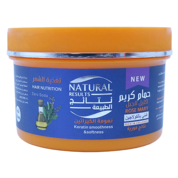Natural Results Rosemary Hair Cream Bath.500gm