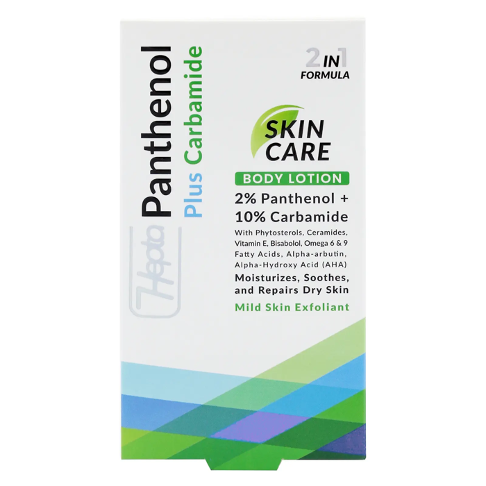 Hepto Panthenol Plus Carbamide - 2 in 1 Formula Skin Care Body Lotion (120 ml)