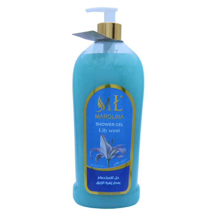 Marolina Shower Gel Lily Scent(1000 ml)