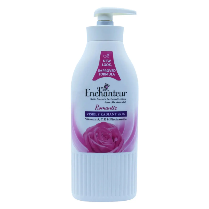 Enchanteur Satin Smooth Perfumed Lotion - Romantic 500 ml