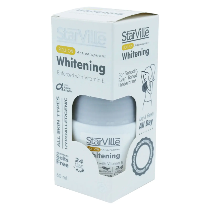 StarVille Roll-On Whitening - Unscented 60 ml