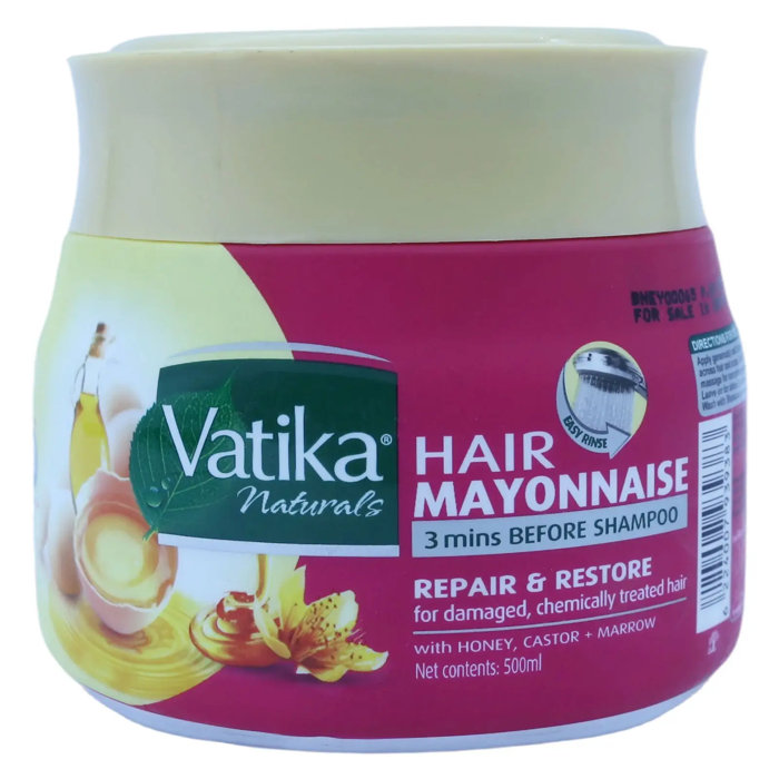 Vatika Naturals Hair Mayonnaise - Repair & Restore 500ml