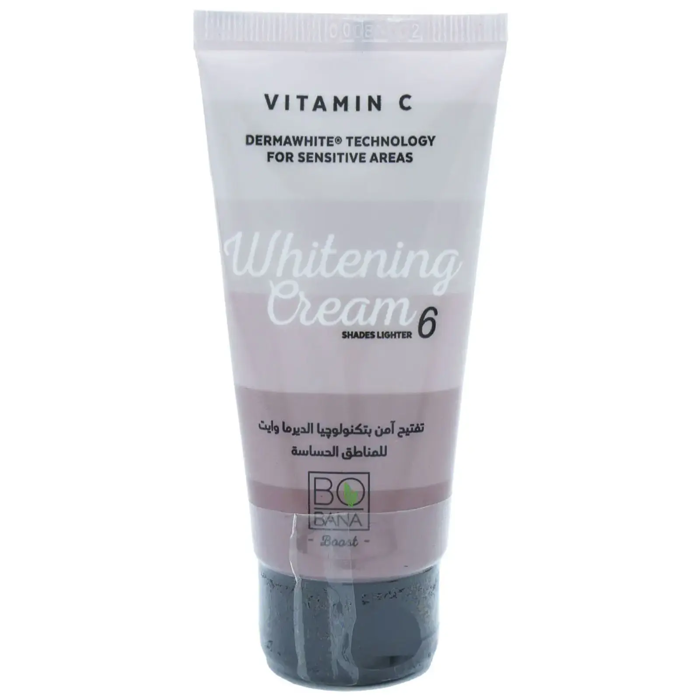 Bobana Vitamin C Whitening Cream for Sensitive Areas - Safe Whitening with Dermawhite® Technology 50 ml