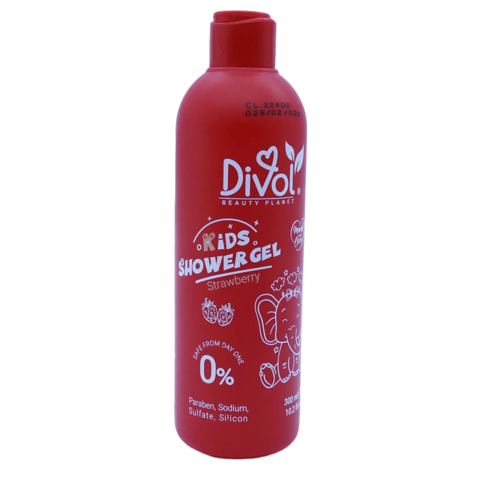 Divol Kids Shower Gel Strawberry300ml