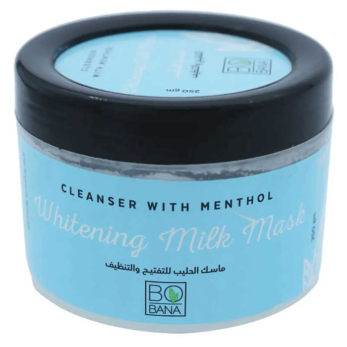 Bobana Whitening Milk Mask Cleanser with Menthol (250 gm)