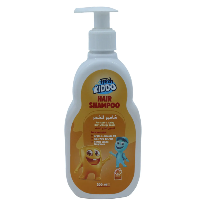 Fresh Kiddo Hair Shampoo, Enriched with Argan & Avocado Oil (300 ml)