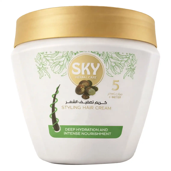 Sky Herbal Care - Styling Hair Cream with Shea Butter 250 gm