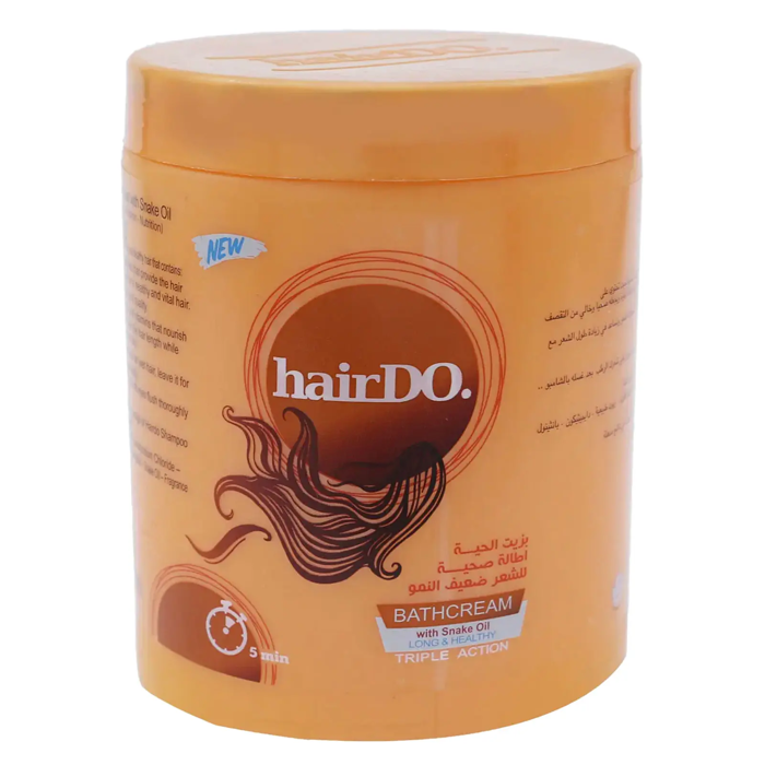 hairDO. Bath Cream with Snake Oil - Long & Healthy for Weak Growth Hair (900 ml)