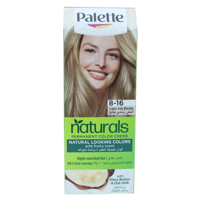Palette Permenant Natural Colour 8-16 Light Ash Blonde