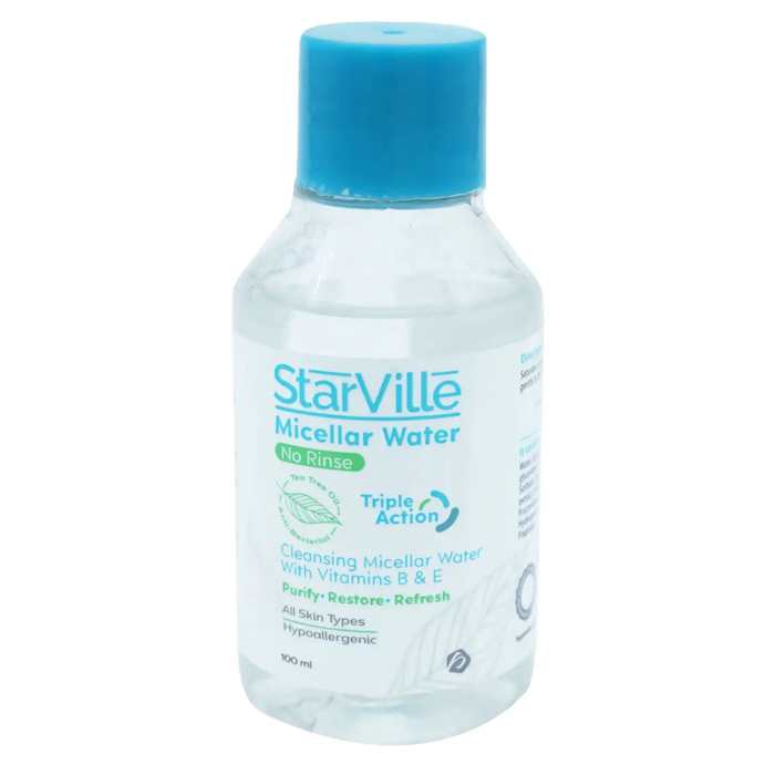 StarVille Cleansing Micellar Water with Vitamins B & E (100 ml) - 2