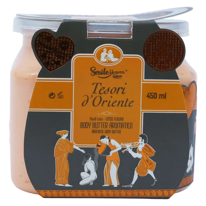 Smile Heaven Glow Tesori d’Oriente AROMATIC BODY BUTTER - LOTUS FLOWER (450 ml)