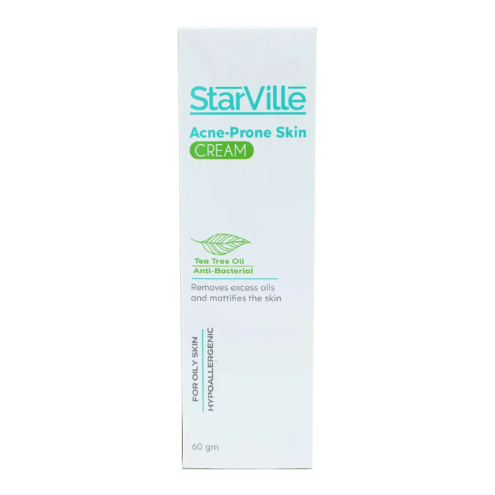 StarVille Acne-Prone Skin Cream with Tea Tree Oil (60 gm)