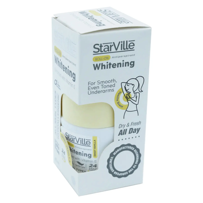 StarVille Roll-On Whitening - Sweet Vanilla 60 ml