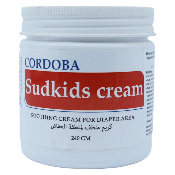 Sud Kids Cream Soothinng Cream For Diaper Area - 240 Gm
