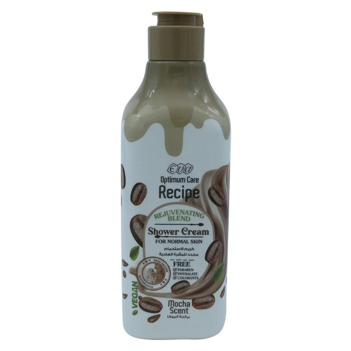 Eva Optimum Care Recipe Shower Cream - Mocha Scent (370ml)