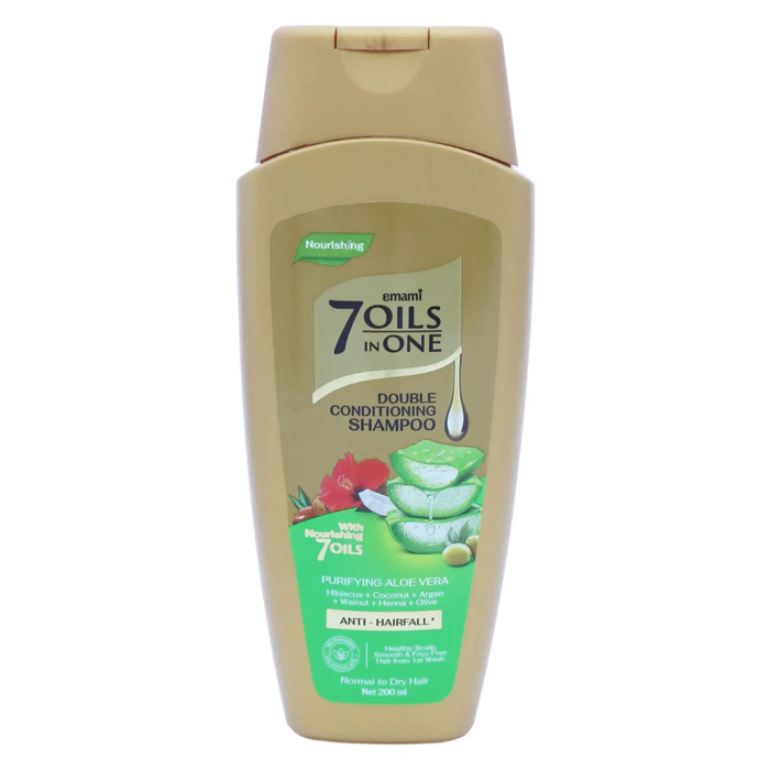 Emami 7 Oils in One Double Conditioning Shampoo Purifying Aloe Vera200ML