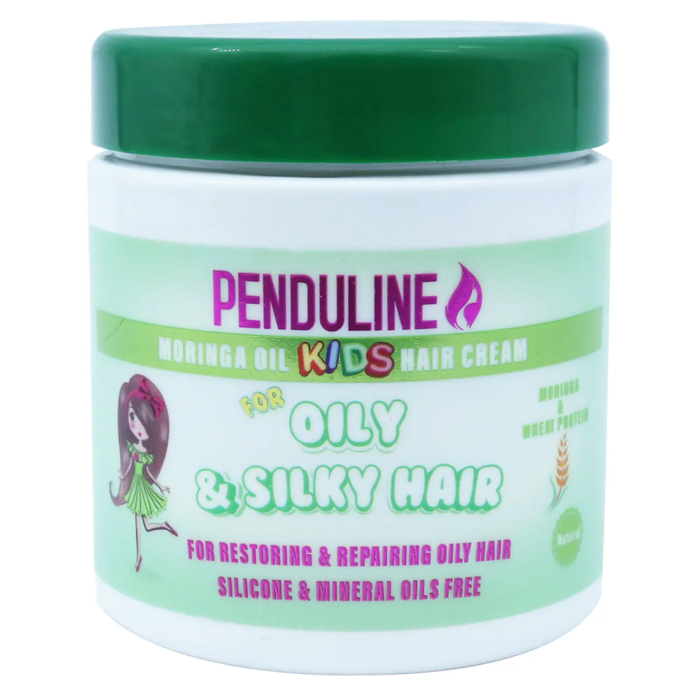 Penduline Moringa Oil Kids Hair Cream for Oily & Silky Hair (250 ml)