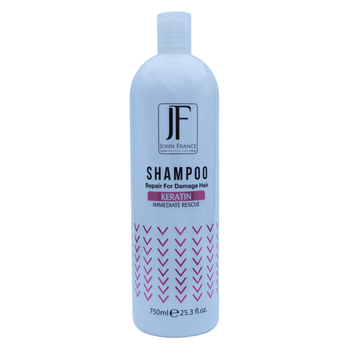 JOHN FRANCE SHAMPOO Repair For Damage Hair KERATIN IMMEDIATE RESCUE  750ml