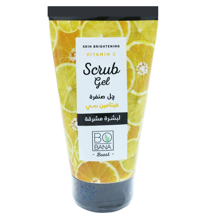 Bobana Skin Brightening Vitamin C Scrub Gel - For Radiant Skin (150 ml)