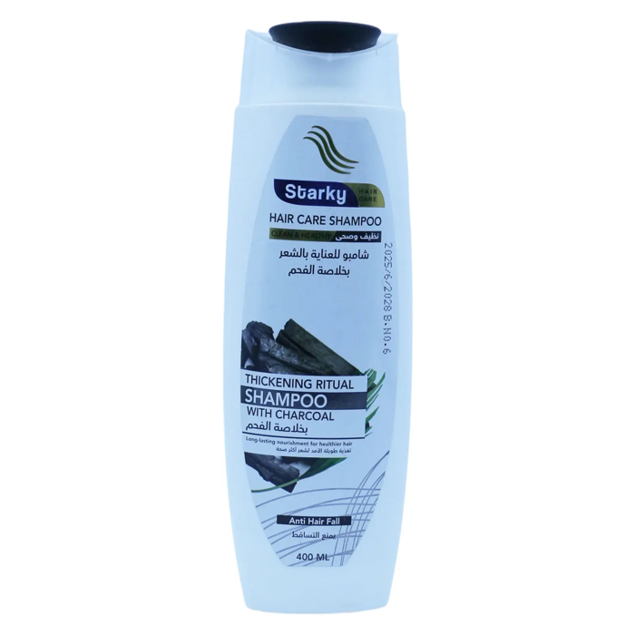 Starky HAIR CARE SHAMPOO WITH CHARCOAL (400ml)