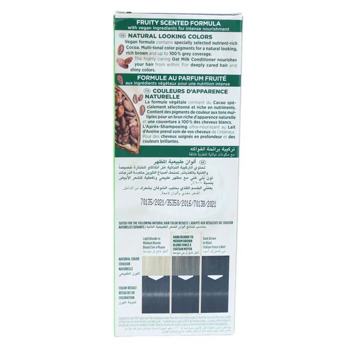 Palette Permanent Natural Colours 1-0 Black Cocoa Butter & Oat Sean Extract Hair Dye - 2