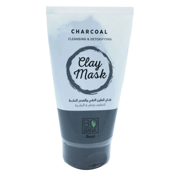 Bobana Charcoal Cleansing & Detoxifying Clay Mask150 ml