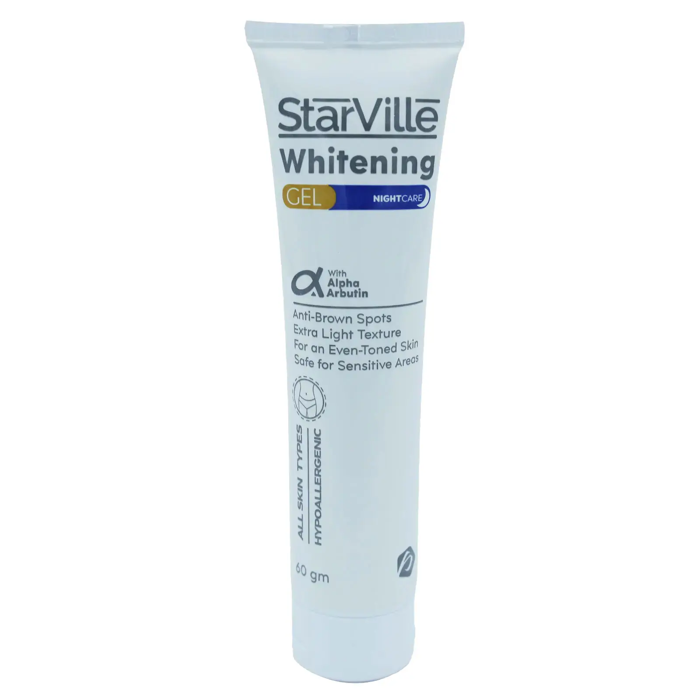 StarVille Whitening Gel Night Care with Alpha Arbutin (60 gm)