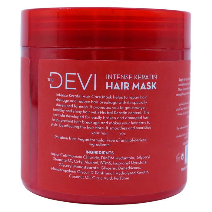 The Devi Intense Keratin Hair Mask 500ml - 2