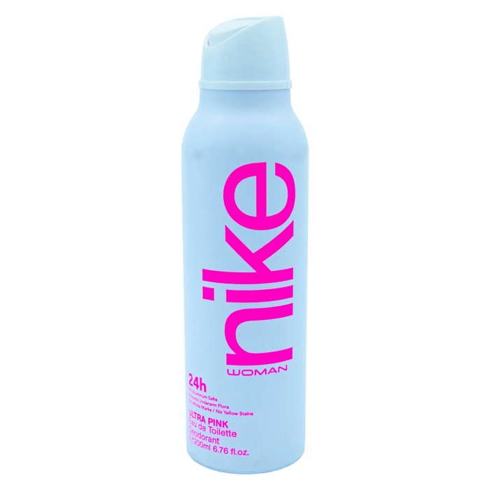 Nike Ultra Pink Woman Eau de Toilette Deodorant (200 ml) - 24h Protection