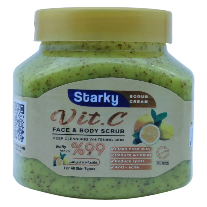 Starky Vit. C FACE & BODY SCRUB (300ml)