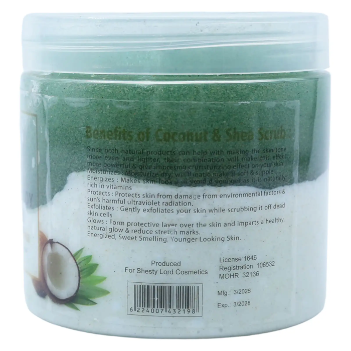 Bio Soft Face and Body Scrub Coconut and shea 500 ml - 2