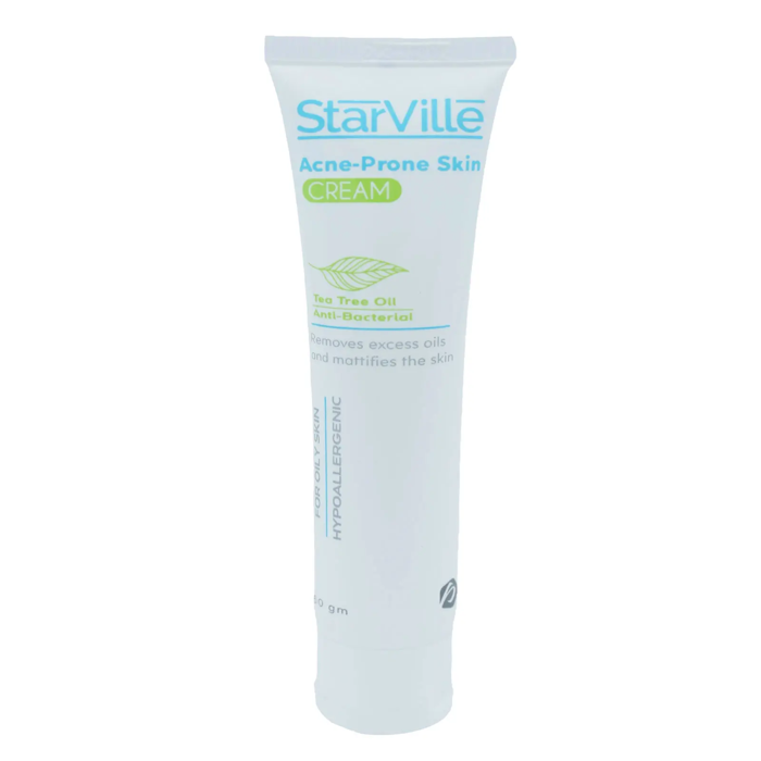 StarVille Acne-Prone Skin Cream with Tea Tree Oil (60 gm) - 2