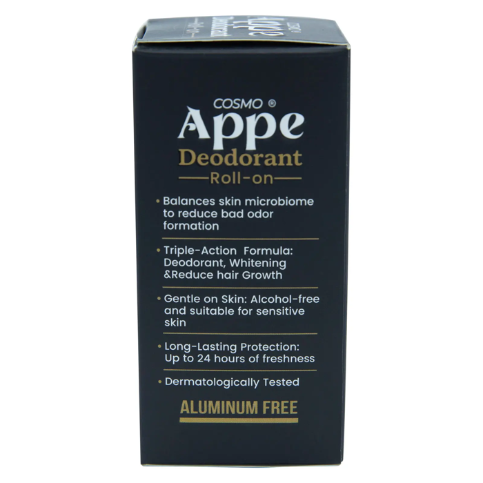 Cosmo Appe Deodorant Roll-on Ignite - Advanced Whitening & Care Formula 60 ml - 2