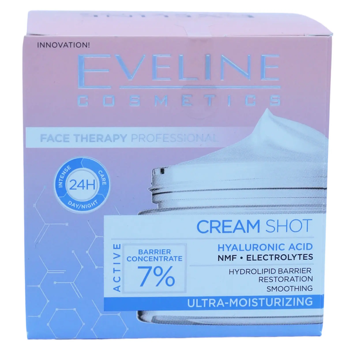 Eveline Cream Shot Hyaluronic Acid (Barrier Concentrate 7%) 50 ml