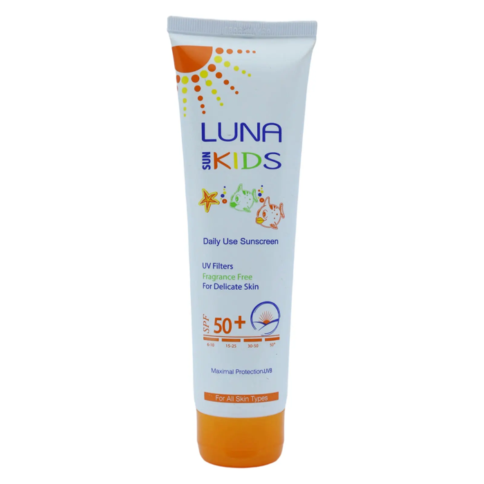 Luna Sun Kids SPF 50+ Sunscreen Cream (130 ml)