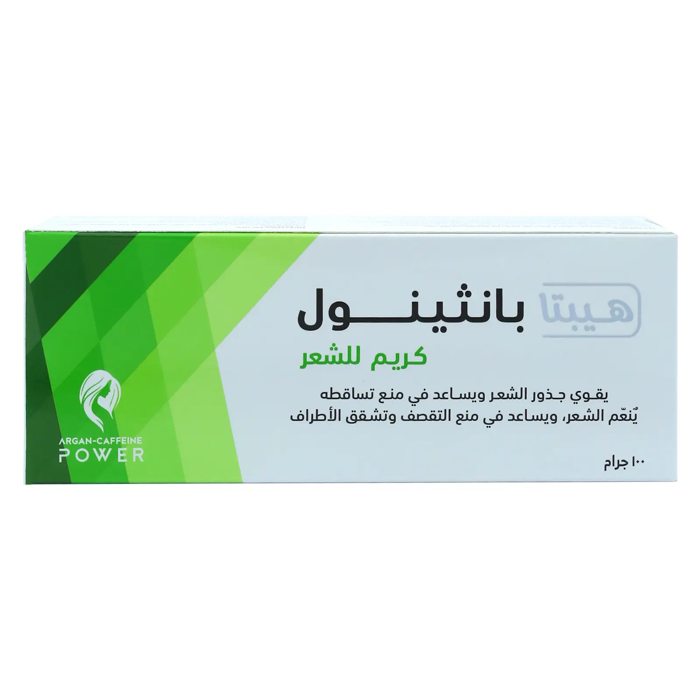 Hepto Panthenol Hair Cream (with Argan-Caffeine Power) 100gm