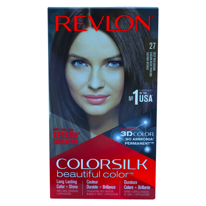 Revlon Colorsilk Beautiful Color 27 Deep Rich Brown