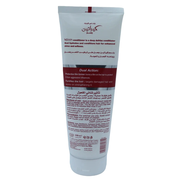 Eva Hair Clinic Keratin Conditioner Dual Action (Intensive Repair) (230 ml) - 2