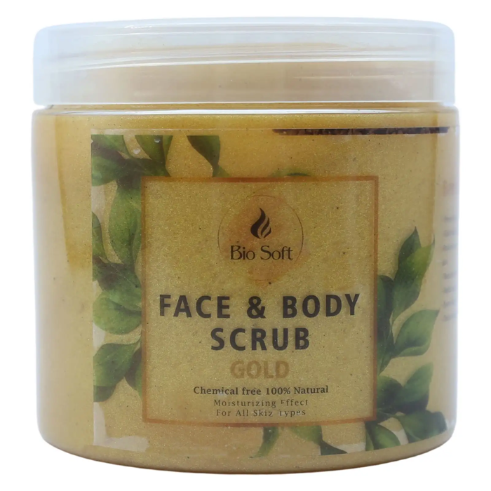 Bio Soft Face and Body Scrub Gold 500 ml