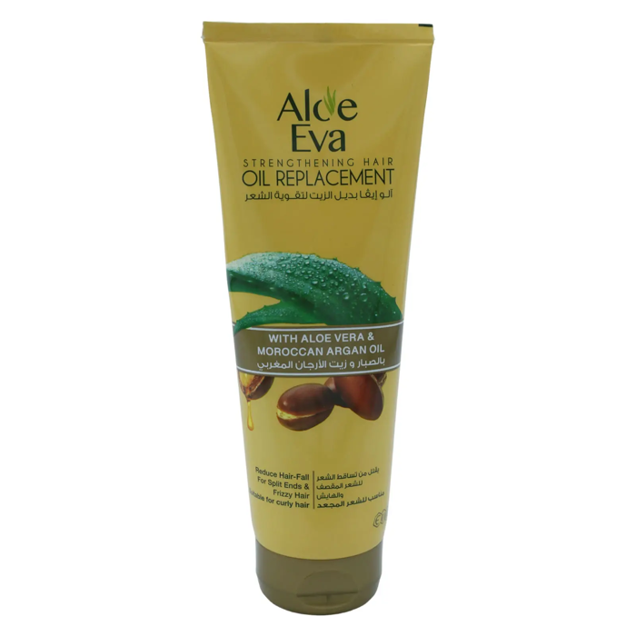 Aloe Eva Strengthening Hair Oil Replacement With Aloe Vera & Moroccan Argan Oil (250ml)
