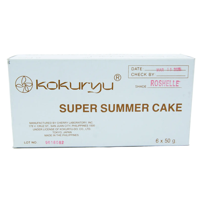 Kokuryu SUPER SUMMER CAKE (SHADE: ROSHELLE)(6 Pcs)