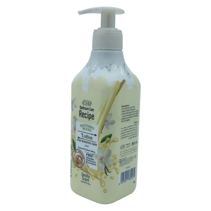 Eva Optimum Care Recipe Soothing Blend Lotion - Vanilla Scent 370 ml - 3