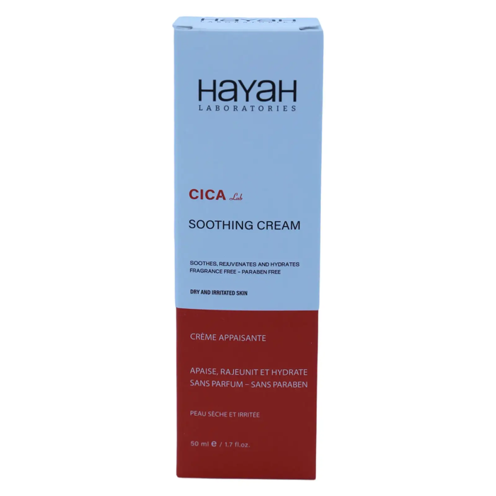 Hayah Cica Lab Soothing Cream for Dry and Irritated Skin (50 ml)