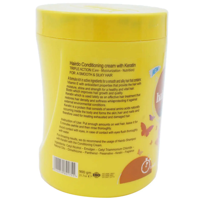 hairDO. Bath Cream with Keratin Smooth & Silky - Triple Action for Curly Hair 900 GM - 2