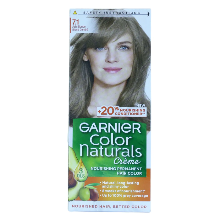 Garnier Color Naturals Crème - Ash Blonde (7.1)