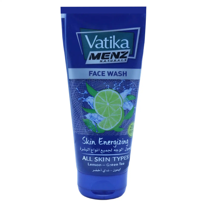 Vatika Menz Skin Energizing Face Wash - Lemon & Green Tea150ml+35ml