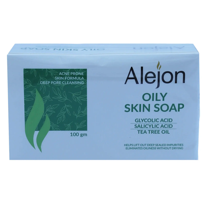Alejon Oily Skin Soap Acne Prone Skin Formula (100 gm)