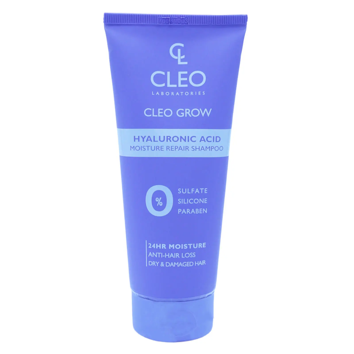 Cleo Grow Hyaluronic Acid Moisture Repair Shampoo 200 ml